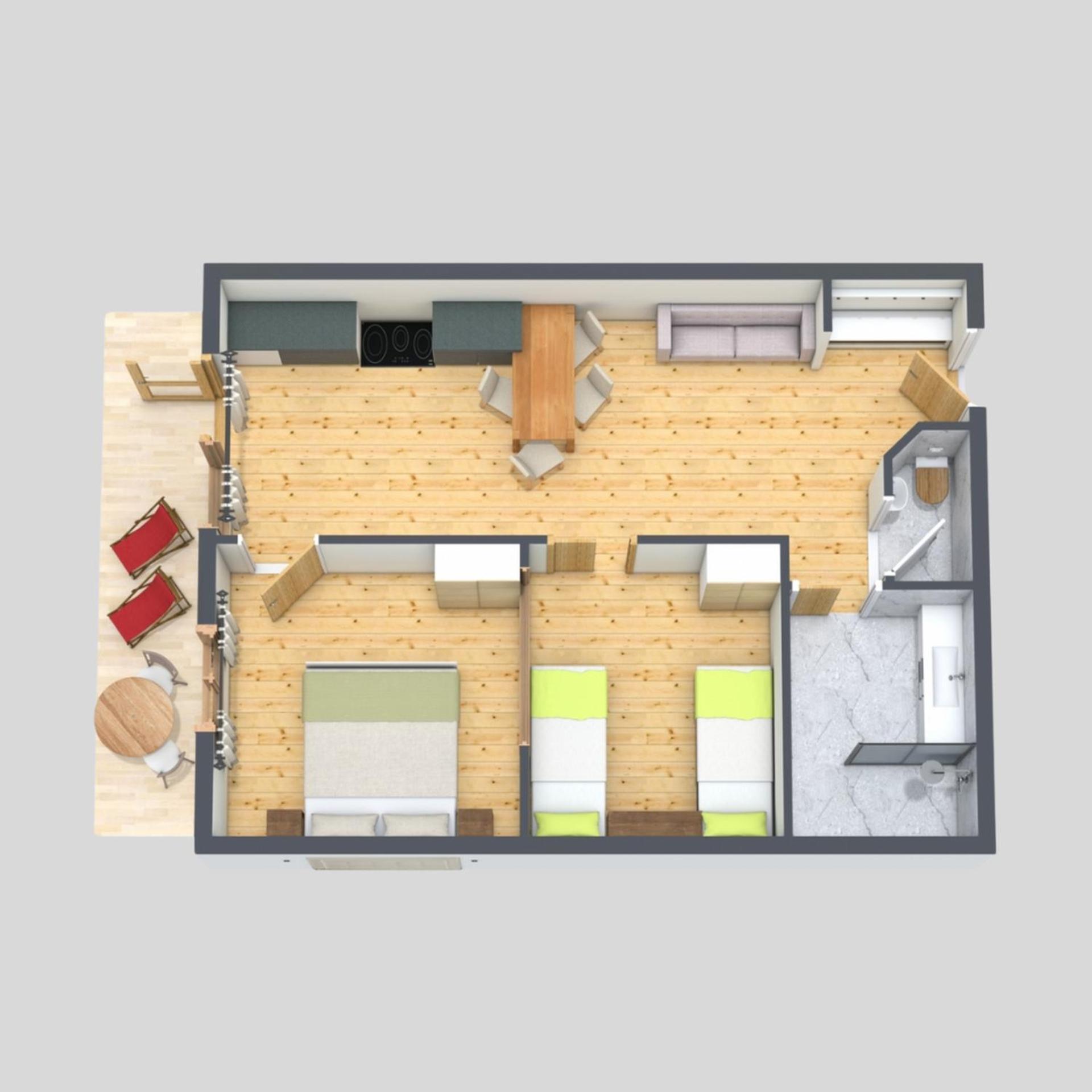 Hotel apartamentowy Gamsalm 3*